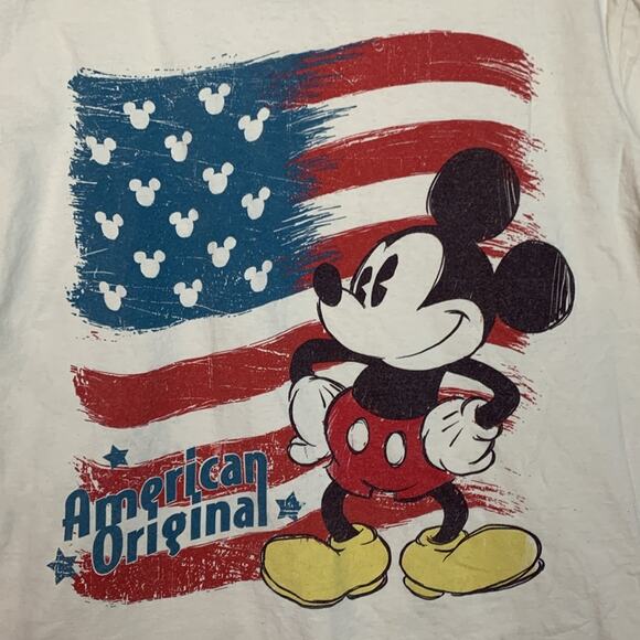 Disney Store mens Large short sleeve Mickey mouse American original travel Walt - Picture 5 of 7